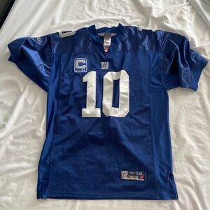 NY Giant Kids Size 16 Super Bowl Jersey Official Reebok around 2010